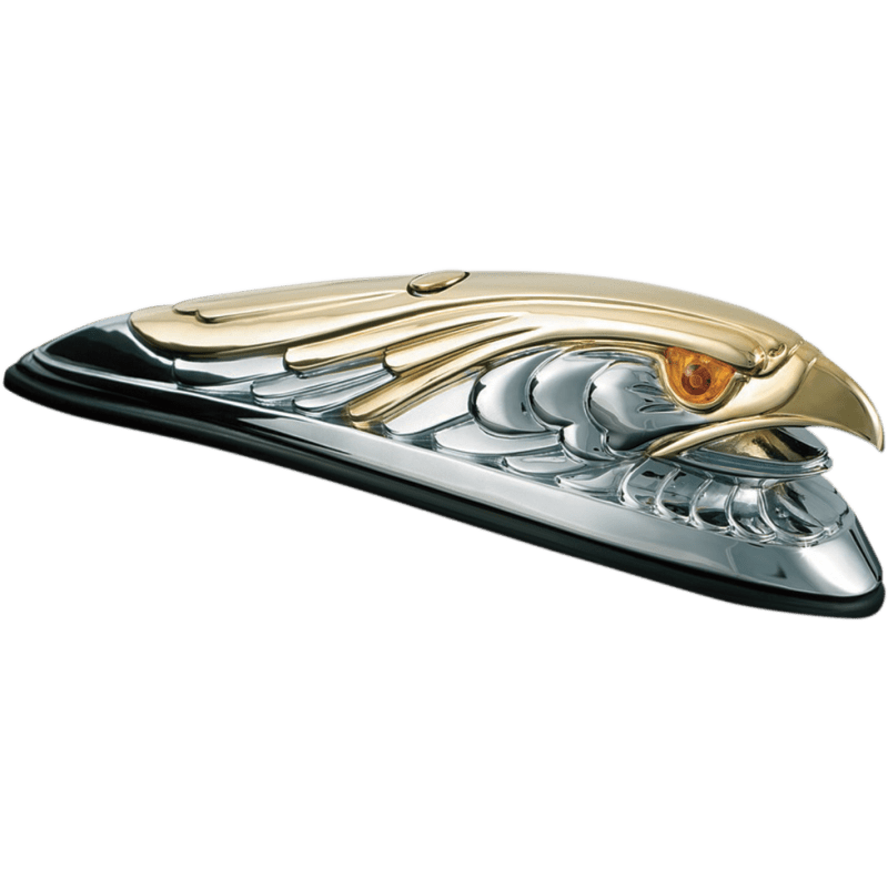 KURYAKYN EAGLE TRIM GOLD HEAD W/LITED EYES PN 9026 - DRIVEN Canada's Powersports 191209007263491102