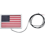 KURYAKYN FREEDOM FLAG L.E.D. LIGHT KIT, 4" X 6", CHROME PN 2891 (430017) - DRIVEN Canada's Powersports 191209043346430017