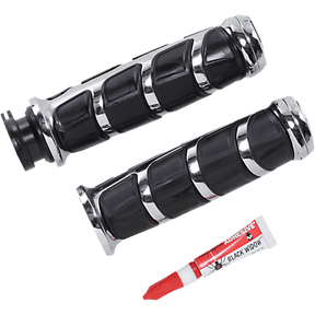KURYAKYN GRIP KINETIC MET/VIC PN 6375 - DRIVEN Canada's Powersports 191209020934496773