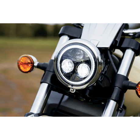 KURYAKYN HEADLIGHT LED 5 - 3/4" VISION PN 2462 - DRIVEN Canada's Powersports 191209034382411743