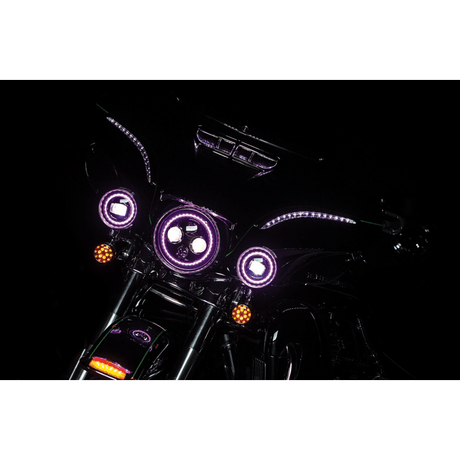 KURYAKYN HEADLIGHT PRISM +7" PN 2478 - DRIVEN Canada's Powersports 191209041304411996