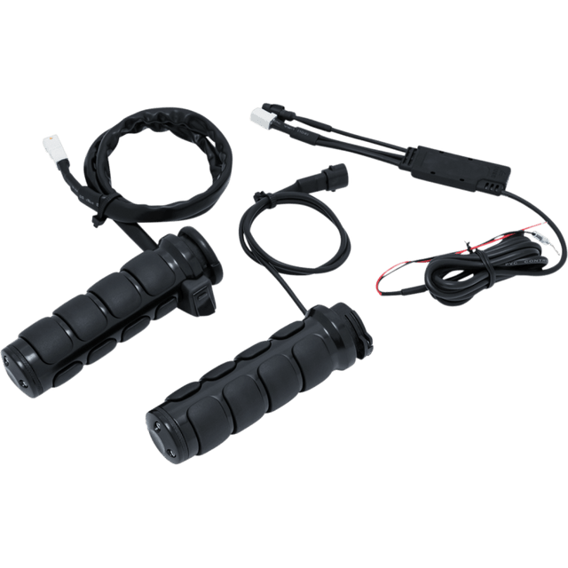 KURYAKYN HEATED ISOA - GRIPS FOR DUAL CABLE THROTTLE, PN 6473 - DRIVEN Canada's Powersports 191209041991424899