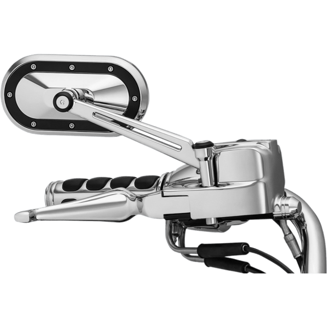 KURYAKYN HEAVY INDUSTRY MIRRORS, CHROME WITH PN 1765 - DRIVEN Canada's Powersports 191209022402419735