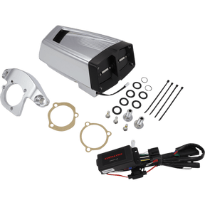 KURYAKYN HYPERCHARGER ES 07 - 19 XL, CHR&BLK PN 9352 (411944) - DRIVEN Canada's Powersports 191209032142411944
