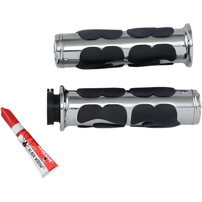 KURYAKYN ISO FLAME GRIPS F/KAW/YAM/SUZ (PR) PN 6261 (497521) - DRIVEN Canada's Powersports 191209003661497521