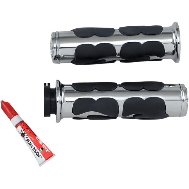 KURYAKYN ISO FLAME GRIPS F/KAW/YAM/SUZ (PR) PN 6261 (497521) - DRIVEN Canada's Powersports 191209003661497521