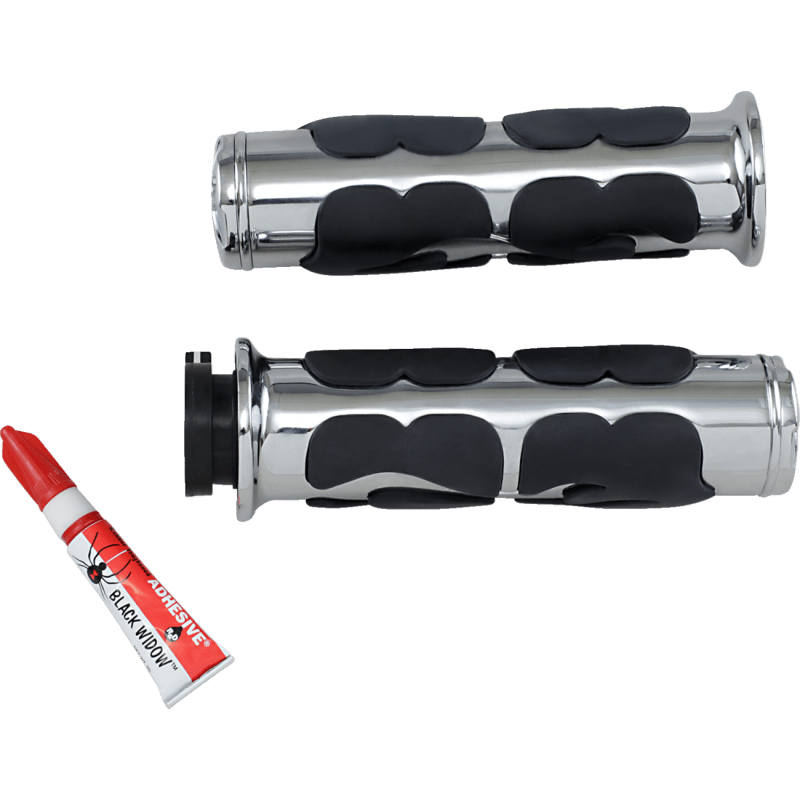 KURYAKYN ISO FLAME GRIPS F/KAW/YAM/SUZ (PR) PN 6261 (497521) - DRIVEN Canada's Powersports 191209003661497521