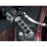KURYAKYN ISO GRIPS W/CHROME TRIM RINGS 7/8" BAR PN 6180 (497163) - DRIVEN Canada's Powersports 191209004026497163