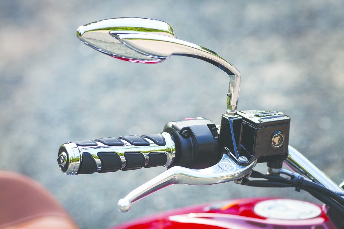 KURYAKYN KINETIC GRIPS 7/8 BARS & SCOUT, CHROME" PN 6367 (419834) - DRIVEN Canada's Powersports 6367419834