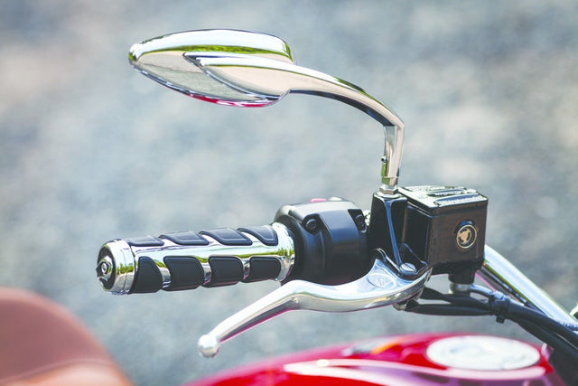 KURYAKYN KINETIC GRIPS 7/8 BARS & SCOUT, CHROME" PN 6367 (419834) - DRIVEN Canada's Powersports 6367419834