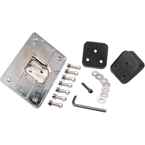 KURYAKYN LAY BACK LIC HOLDER CHROME KURY PN 9165 (495598) - DRIVEN Canada's Powersports 191209007225495598