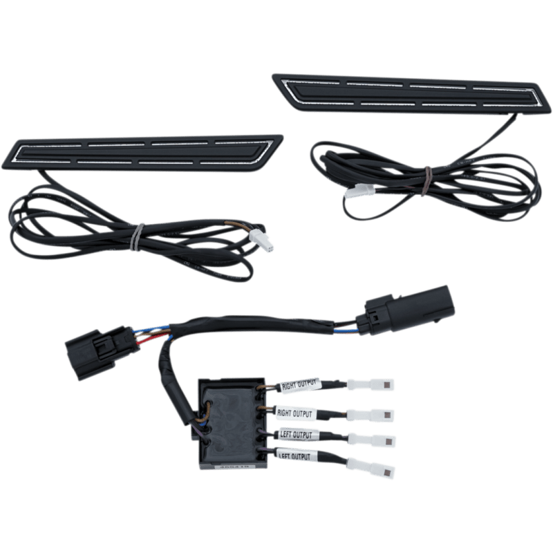 KURYAKYN L.E.D. S - BAG HINGE ACCENTS, 14 - UP, PN 5477 - DRIVEN Canada's Powersports 5477486953
