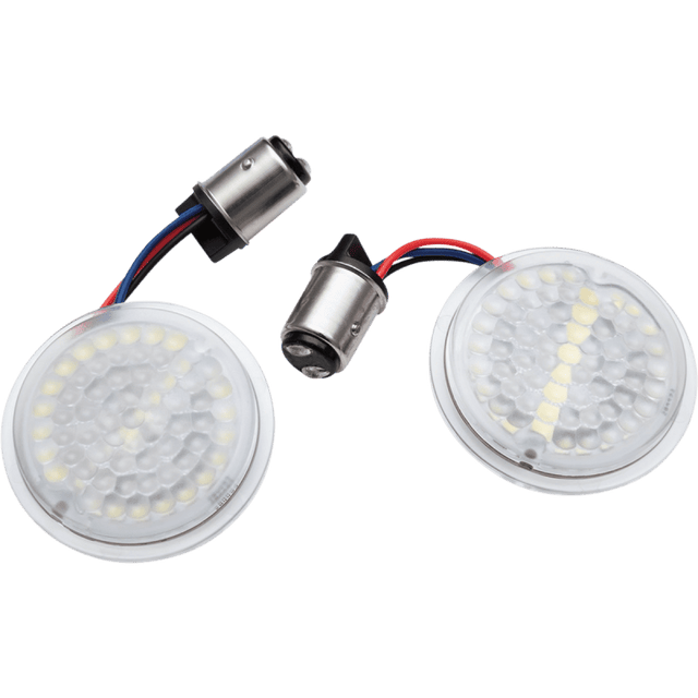 KURYAKYN LUMINEZ LED FRT TSIGNAL INS,1157, WHT/AMB, BULLET PN 2932 (430047) - DRIVEN Canada's Powersports 2932430047