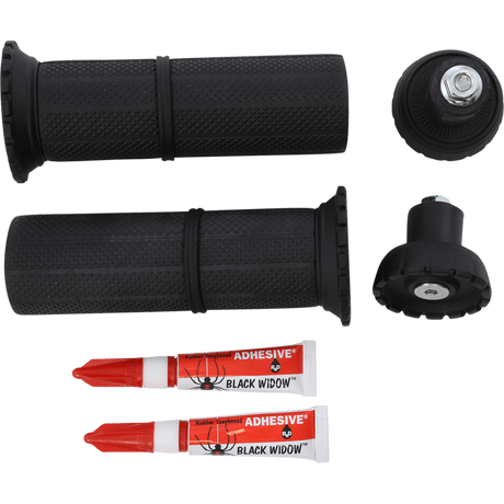 KURYAKYN RIOT GRIPS UNIVERSAL 1" BARS SATIN PN 3585 - DRIVEN Canada's Powersports 191209029289411991