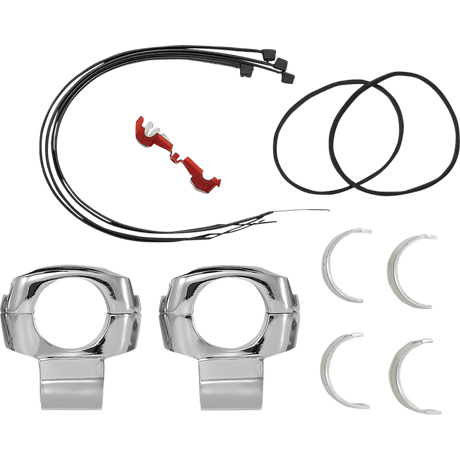 KURYAKYN ROAD THUNDER SPEAKER PODS & BAC,CHR 7/8" 1" BARS PN 2712 - DRIVEN Canada's Powersports 191209025380418479