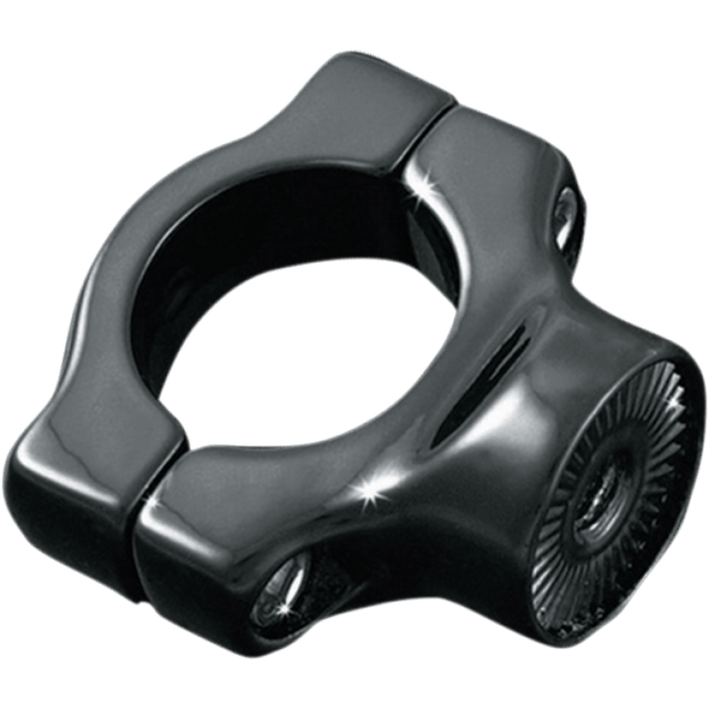 KURYAKYN SIDE LIC PLATE CLAMP, BLACK, 86 - 17 FXST PN 3116 - DRIVEN Canada's Powersports 191209015749419294