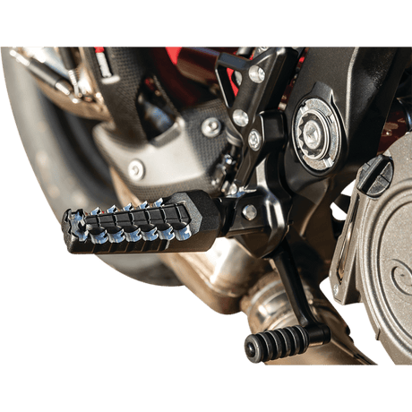 KURYAKYN SPLINED FOOTPEG ADAPTER FOR INDIAN FTR, SATIN PN 3289 - DRIVEN Canada's Powersports 3289485236