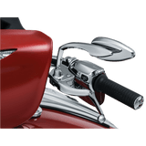 KURYAKYN TEARDROP MIRRORS, CHROME PN 1707 (419963) - DRIVEN Canada's Powersports 191209022365419963