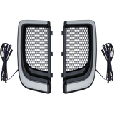 KURYAKYN TRACER L.E.D. FAIRING LOWER GRILLS, SATIN PN 5064 - DRIVEN Canada's Powersports 191209037291485191