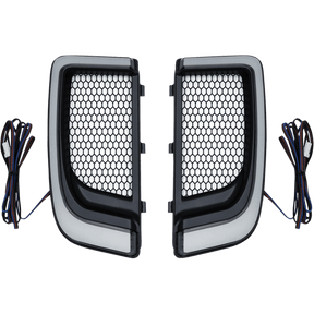 KURYAKYN TRACER L.E.D. FAIRING LOWER GRILLS, SATIN PN 5064 - DRIVEN Canada's Powersports 191209037291485191