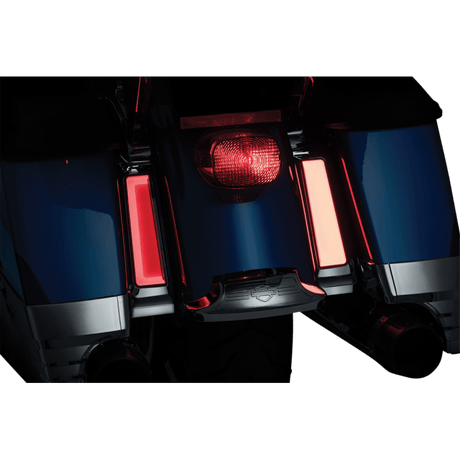 KURYAKYN TRACER L.E.D. INSERTS FOR SADDLEBAG SUPPORTS, CHROME PN 2900 (471384) - DRIVEN Canada's Powersports 191209039059471384