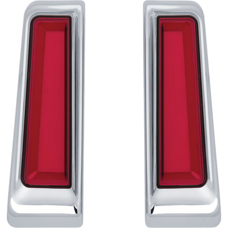 KURYAKYN TRACER L.E.D. INSERTS FOR SADDLEBAG SUPPORTS, CHROME PN 2900 (471384) - DRIVEN Canada's Powersports 191209039059471384