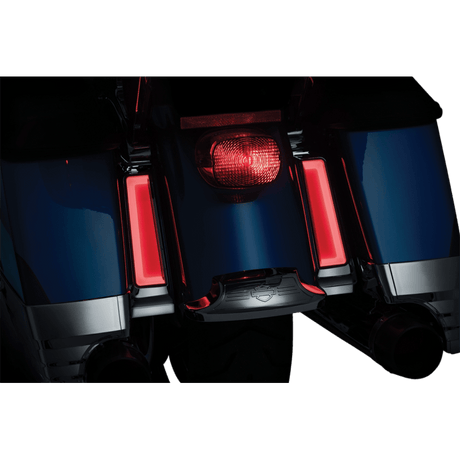 KURYAKYN TRACER L.E.D. INSERTS FOR SADDLEBAG SUPPORTS, CHROME PN 2900 (471384) - DRIVEN Canada's Powersports 191209039059471384