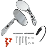 KURYAKYN TURN SIGNAL MIRRORS (PR) W/FLAT GLASS PN 1431 (497892) - DRIVEN Canada's Powersports 191209000158497892