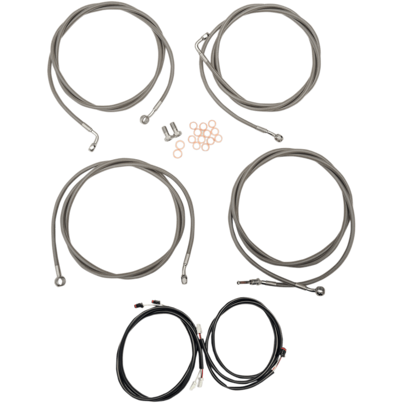 LA CHOPPERS CABLE KIT CC 8"ABS FL 17+ (LA - 8054KT3 - 08) - DRIVEN Canada's Powersports LA - 8054KT3 - 08