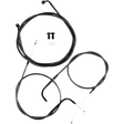 LA CHOPPERS CABLE KIT SS MIDNIGHT 12 - 14 FXDF08+ (LA - 8230KT - 13M) - DRIVEN Canada's Powersports LA - 8230KT - 13M
