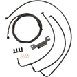 LA CHOPPERS CABLE KIT SS MIDNIGHT 16" FL17+NOABS (LA - 8055KT - 16M) - DRIVEN Canada's Powersports LA - 8055KT - 16M