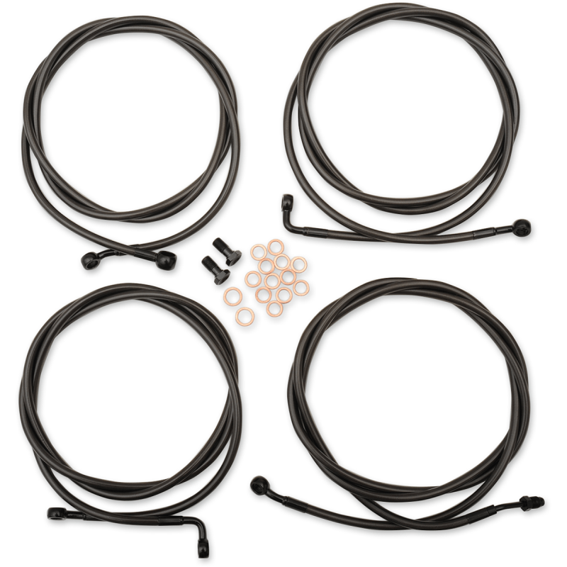 LA CHOPPERS CABLE KIT SS MIDNIGHT MINI FL 17 - 18 (LA - 8054KT - 08M) - DRIVEN Canada's Powersports LA - 8054KT - 08M