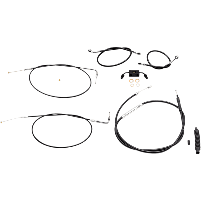 LA CHOPPERS CABLE KIT SS VINYL 12 - 14 ABS FXDF - DRIVEN Canada's Powersports LA - 8231KT - 13B