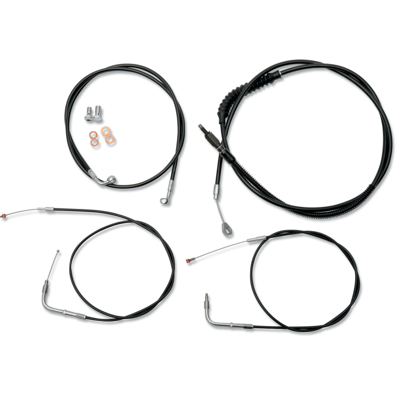 LA CHOPPERS CABLE KIT SS VINYL 12 - 14FXDF08+ - DRIVEN Canada's Powersports LA - 8230KT - 13B