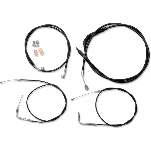 LA CHOPPERS CABLE KIT SS VINYL 12 - 14FXDF08+ - DRIVEN Canada's Powersports LA - 8230KT - 13B