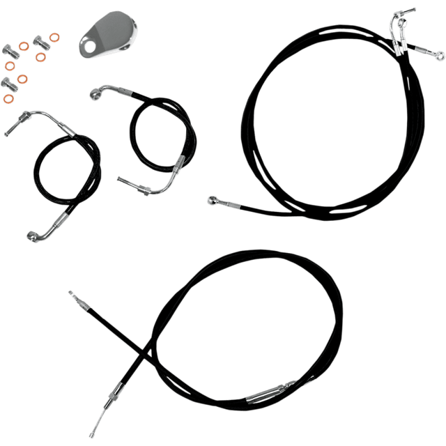 LA CHOPPERS CABLE KT BK12 - 14 FLHT ABS (LA - 8051KT - 13B) - DRIVEN Canada's Powersports LA - 8051KT - 13B