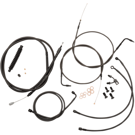 LA CHOPPERS CABLE KT SS MIDNIGHT 15 - 17ABSFXS2015 (LA - 8122KT - 16M) - DRIVEN Canada's Powersports LA - 8122KT - 16M