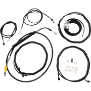 LA CHOPPERS HANDLEBAR CABLE KIT 15" 17" PLUG AND PLAY WIRING VINYL - DRIVEN Canada's Powersports LA - 8058KT3 - 16B