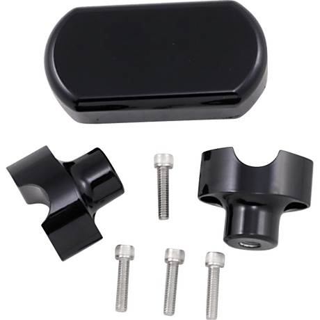 LA CHOPPERS RISERS W/SOLID TOP 1.5BK" (LA - 7442 - 01B) - DRIVEN Canada's Powersports LA - 7442 - 01B