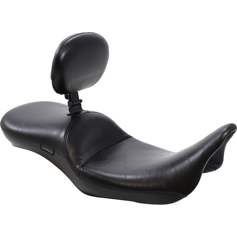 LE PERA 08 - 19 FLHT MAVERICK SEAT LONG SMTH BK/R (LK - 957DLBRS) - DRIVEN Canada's Powersports LK - 957DLBRS