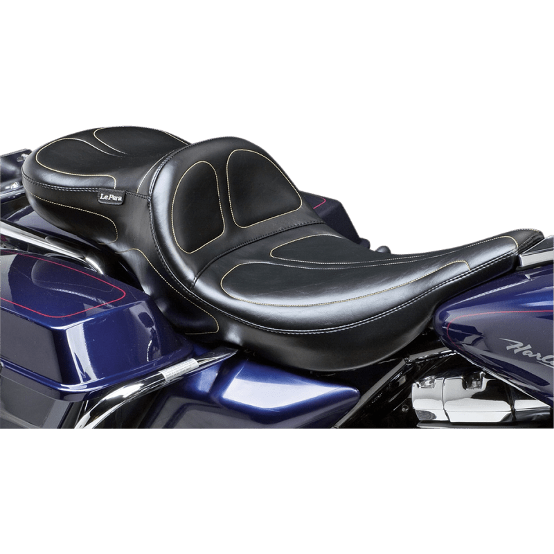 LE PERA 97 - 01 FLHT MAVERICK SEAT LONG STCH (LN - 957DL) - DRIVEN Canada's Powersports LN - 957DL