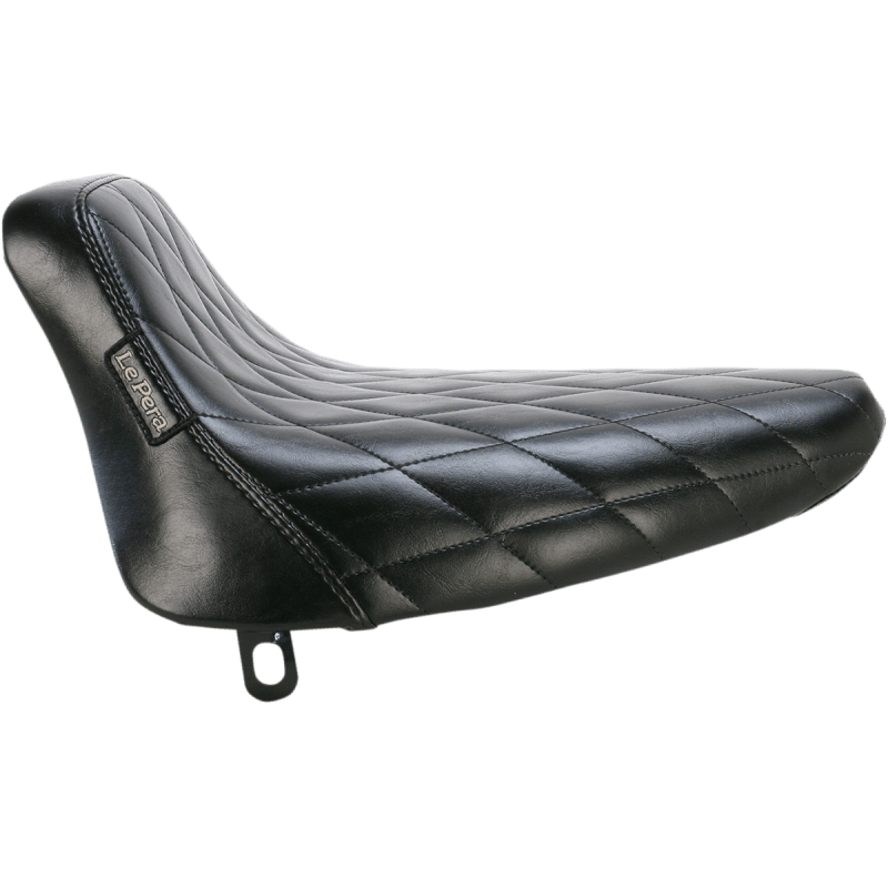 LE PERA BARE BONES SOLO SEAT - DIAMOND STITCH - BLACK - SOFTAIL 84 - 99 (LN - 007DM) - DRIVEN Canada's Powersports LN - 007DM