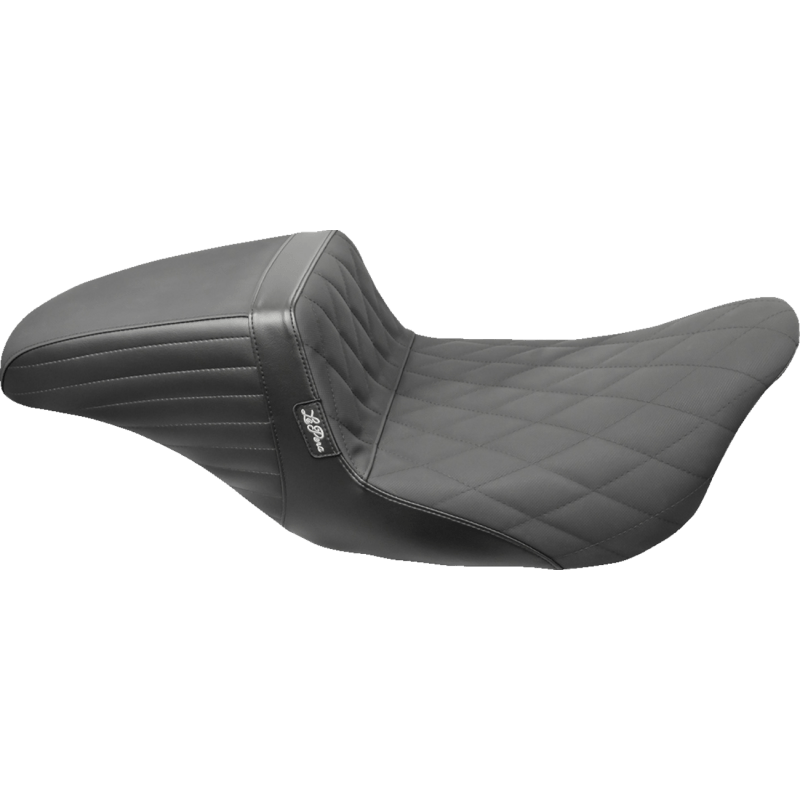 LE PERA SEAT KICKFLIP BLK DIAM GRIPP TAPE 08+ FLH - DRIVEN Canada's Powersports LK - 597DMGP