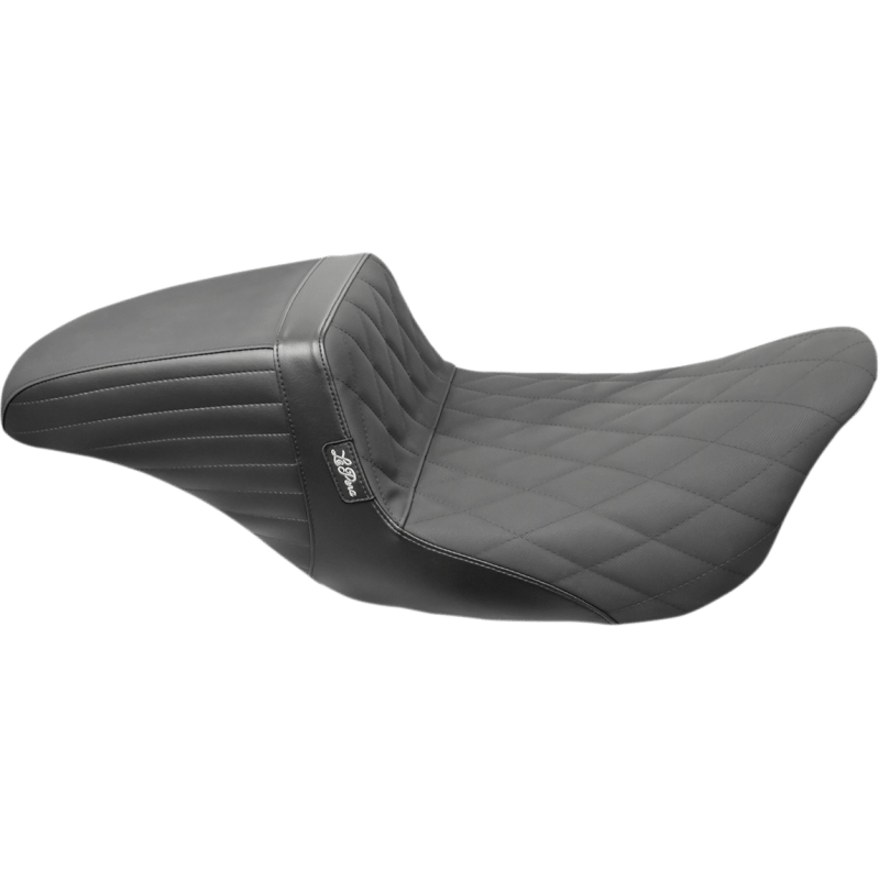 LE PERA SEAT KICKFLIP BLK DIAM GRIPP TAPE 08+ FLH - DRIVEN Canada's Powersports LK - 597DMGP