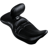 LE PERA SEAT MAVERICK W/BACKREST STITCHED 08+ FLH (LK - 957BR) - DRIVEN Canada's Powersports LK - 957BR