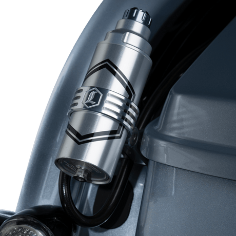 LEGENDS REVO ARC BILLETT EXTERNAL RESERVOIR MOUNT - CLEAR (1313 - 0246) - DRIVEN Canada's Powersports 1313 - 0246