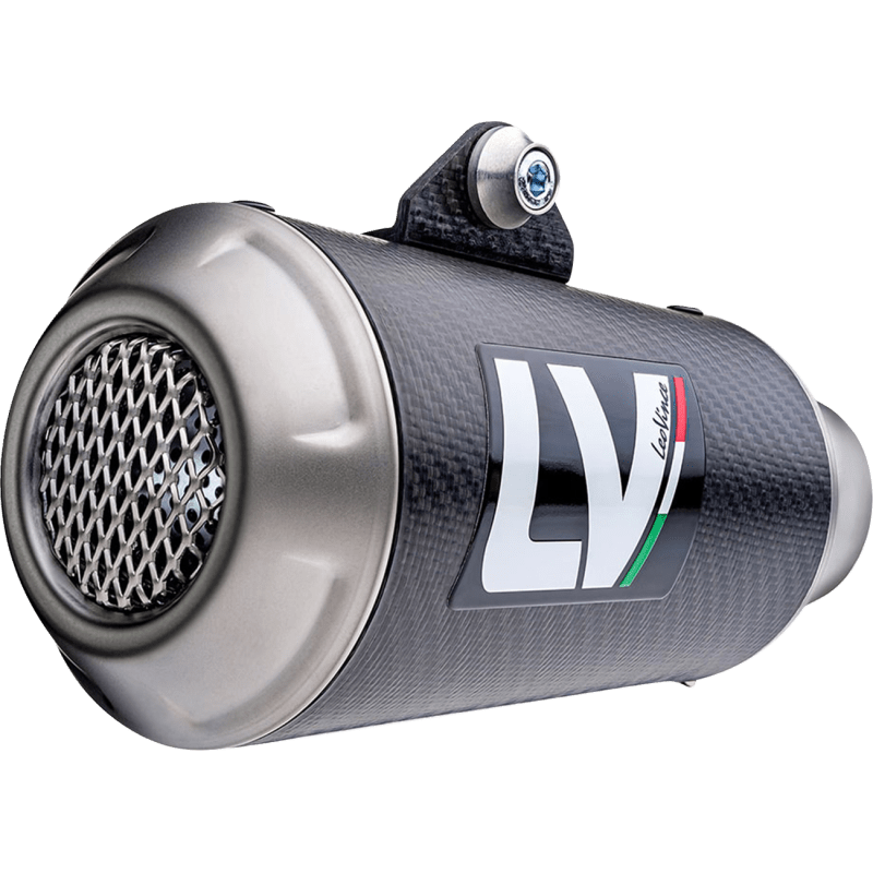 LEOVINCE SCRAMBLER 800 ICON LV - 10 SLIP - ON CF/SS (15266C) - DRIVEN Canada's Powersports 15266C