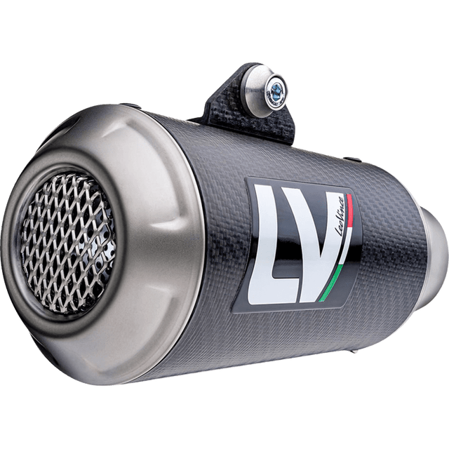 LEOVINCE SCRAMBLER 800 ICON LV - 10 SLIP - ON CF/SS (15266C) - DRIVEN Canada's Powersports 15266C