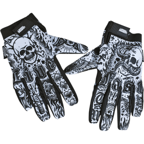 LETHAL THREAT GLOVE TATTOO - DRIVEN Canada's Powersports 757785150177GL15017S