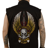 LETHAL THREAT NO REGRETS PRNT SLEEVELSS BUTTDWN SHRT - DRIVEN Canada's Powersports CO60190M